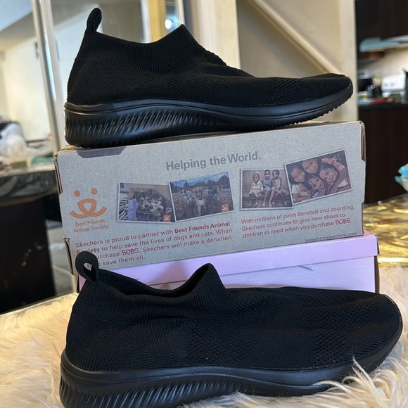 BLACK SHOE SIZE 42 NEW NEVER WORN - Picture 3 of 3